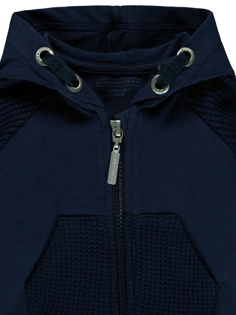 Sweatjacke Blau