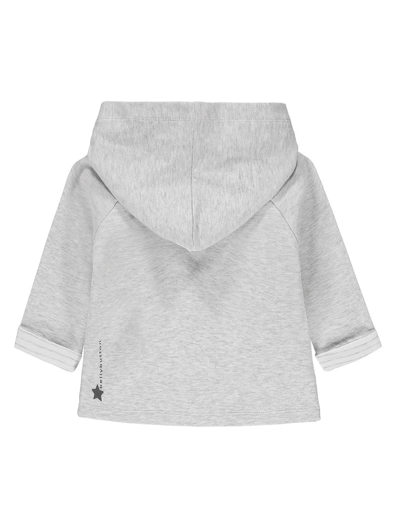 Sweatjacke Grau