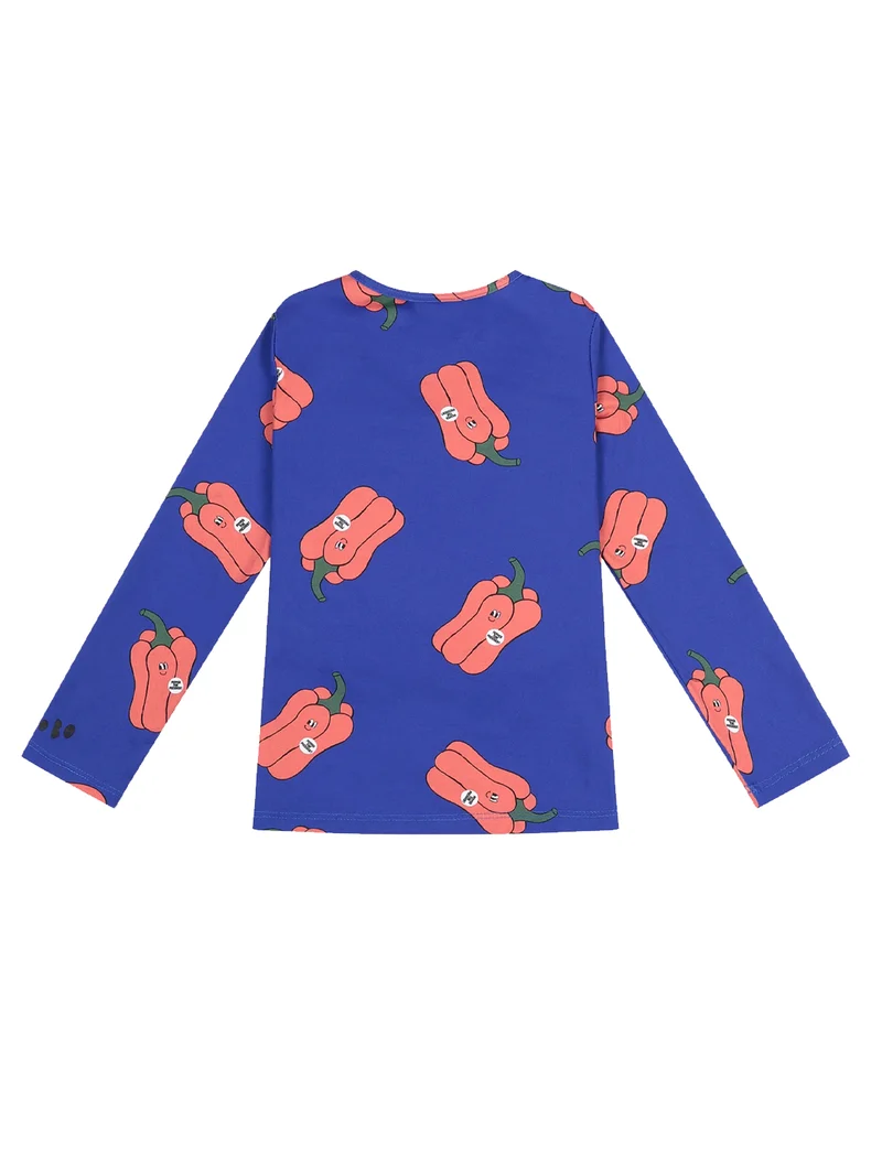 Longsleeve Blau