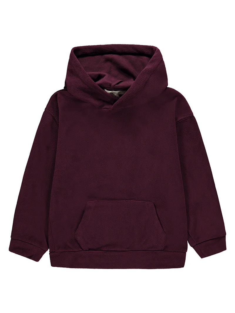Hoodie Bordeauxrot