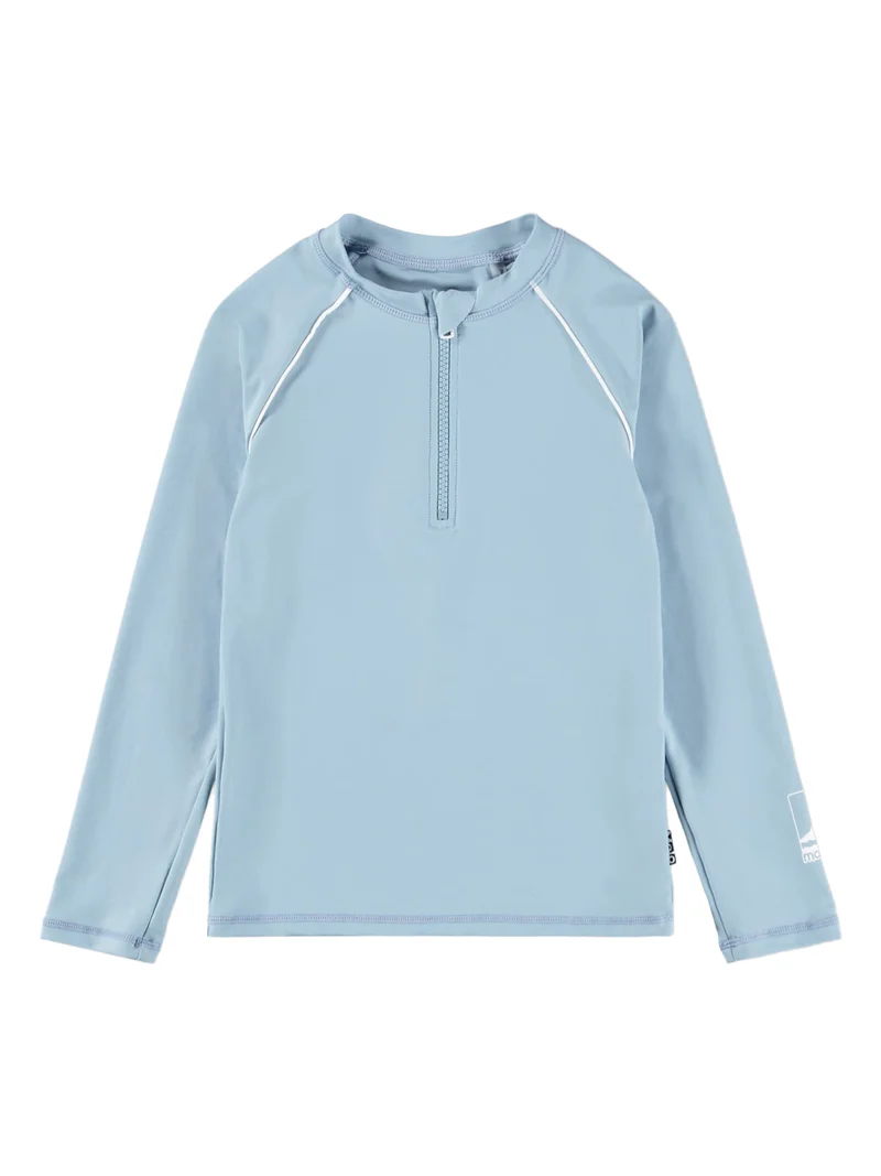 Longsleeve Noble Hellblau