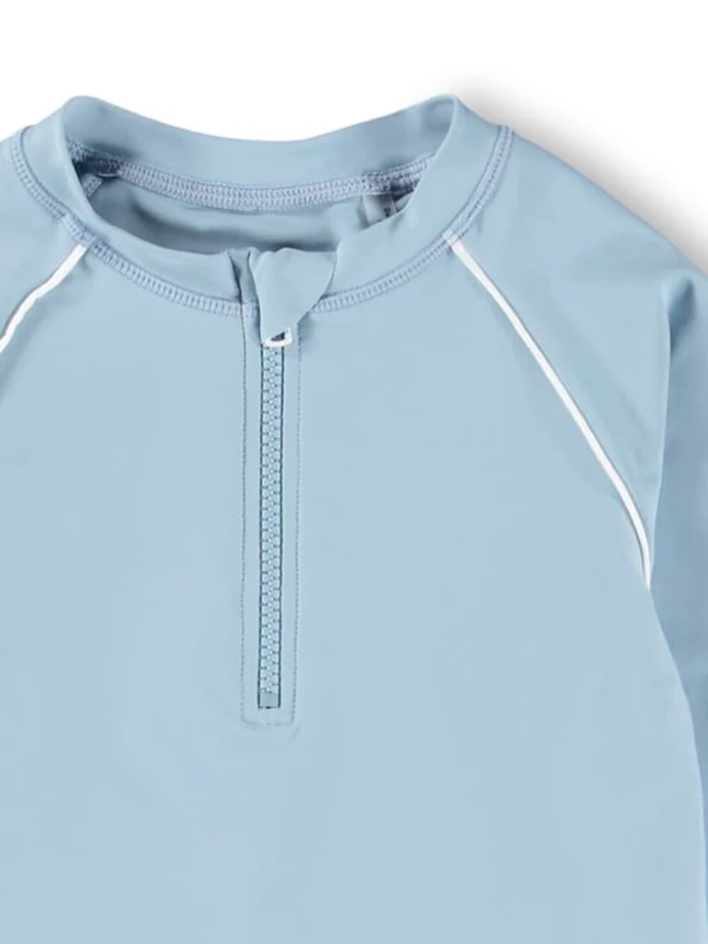 Longsleeve Noble Hellblau