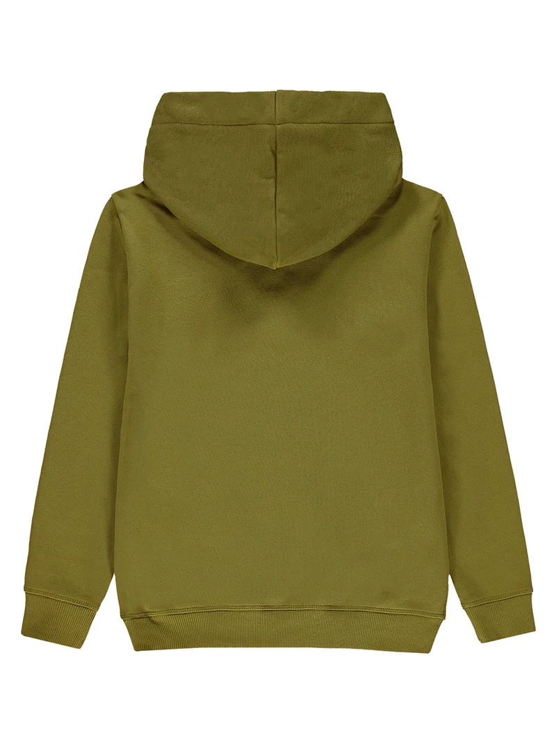Hoodie Olivgrün