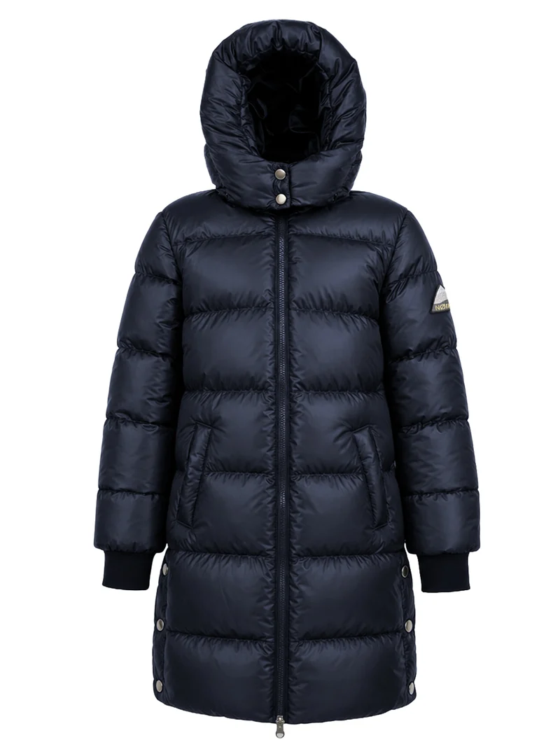 Wintermantel Puffer Shiny Marineblau