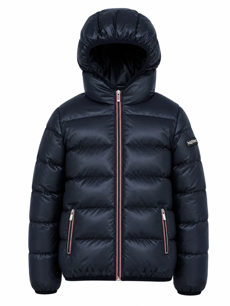 Winterjacke Puffer Shiny Marineblau