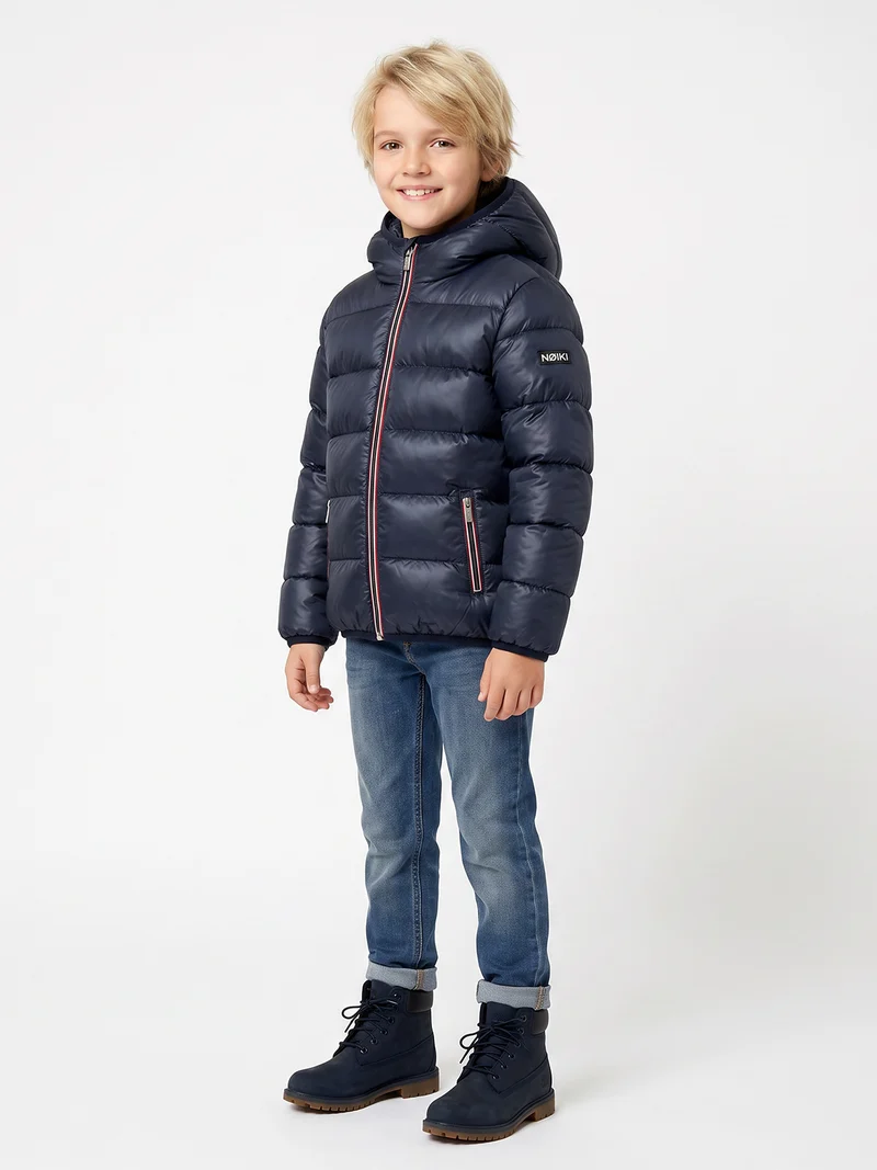 Winterjacke Puffer Shiny Marineblau