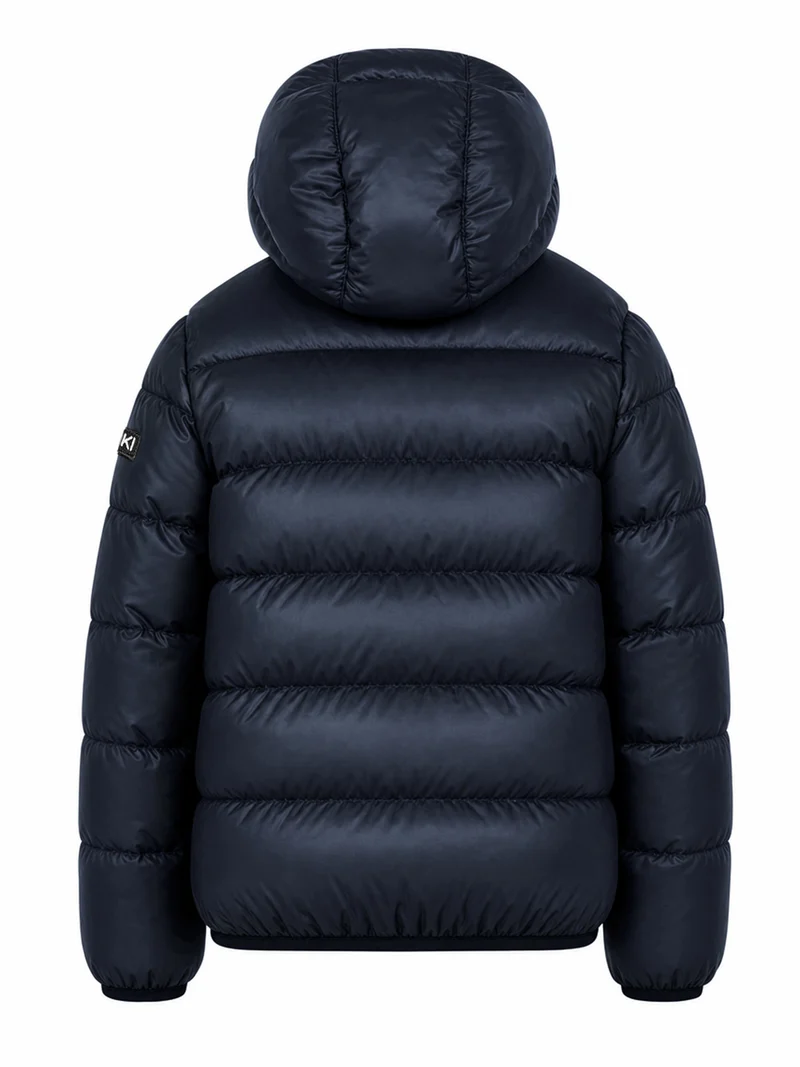 Winterjacke Puffer Shiny Marineblau