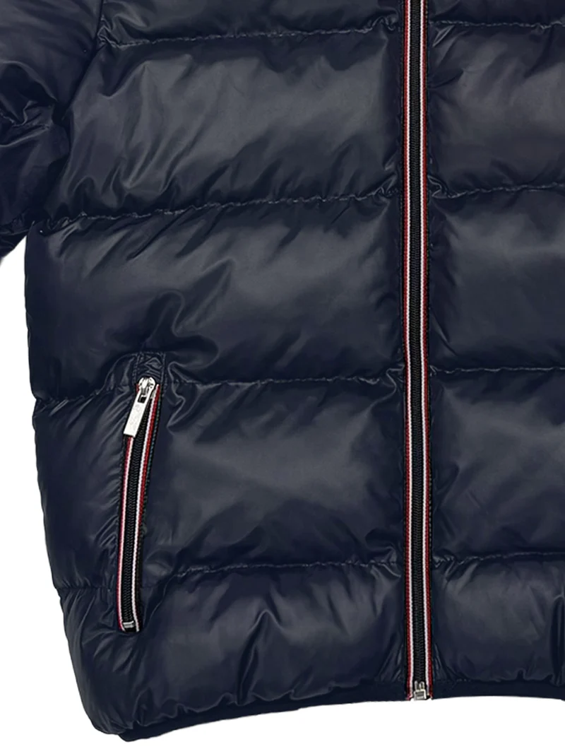 Winterjacke Puffer Shiny Marineblau