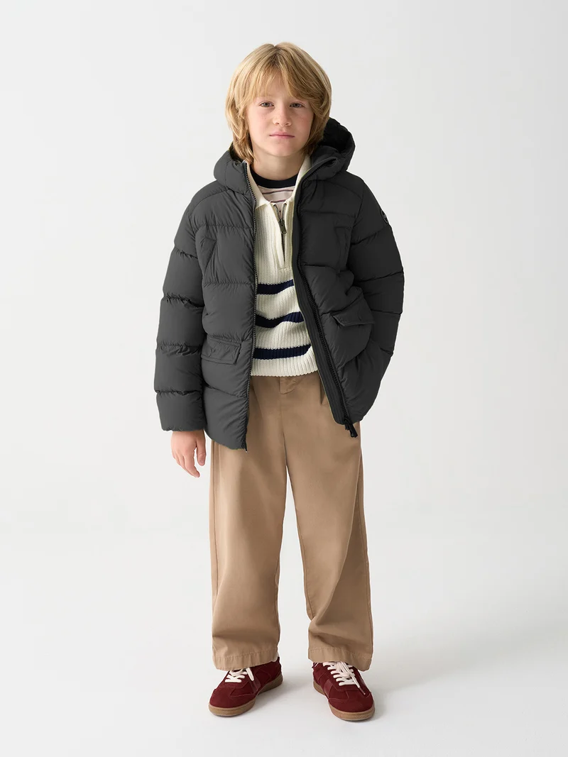 Daunenjacke Schwarz