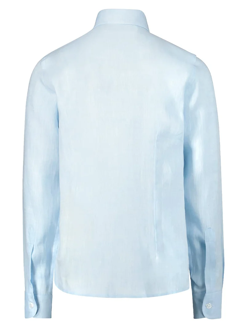 Hemd Linen Perth Hellblau