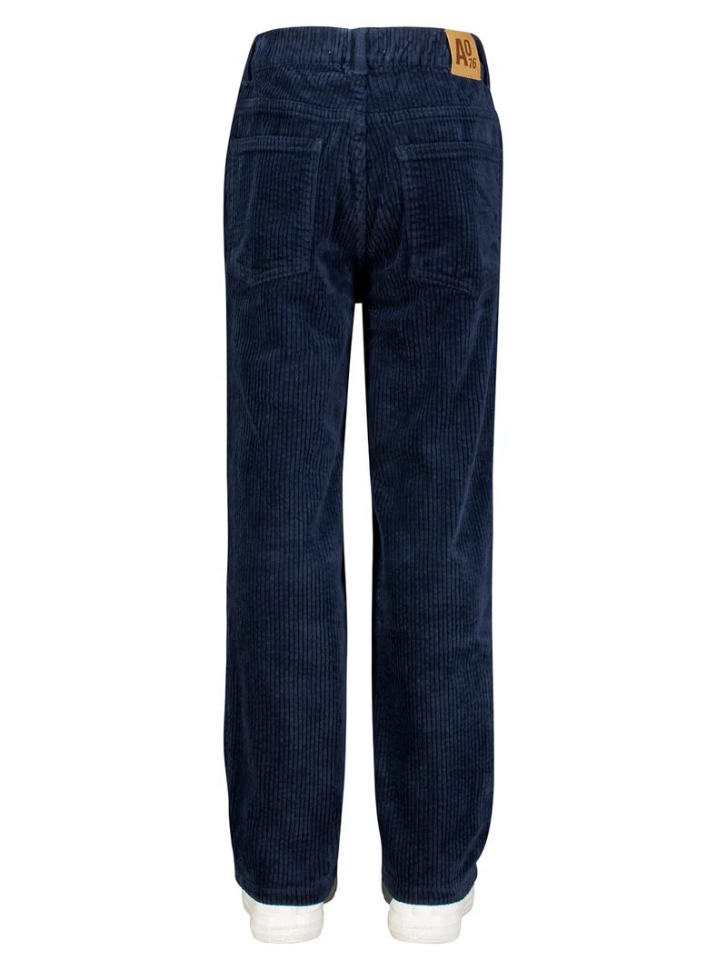 Cordhose James Marineblau