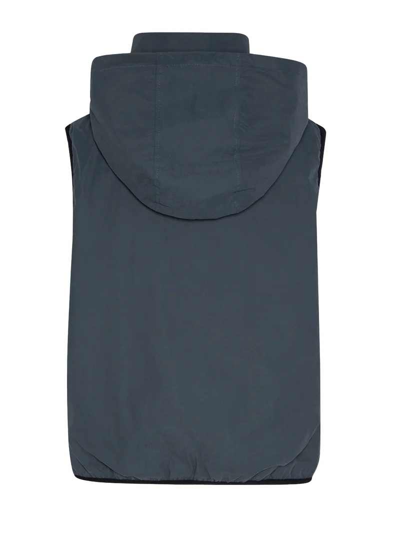 Weste Teddy Marineblau