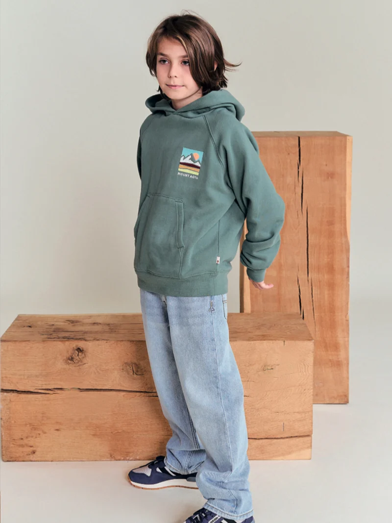 Hoodie Clyde Grün