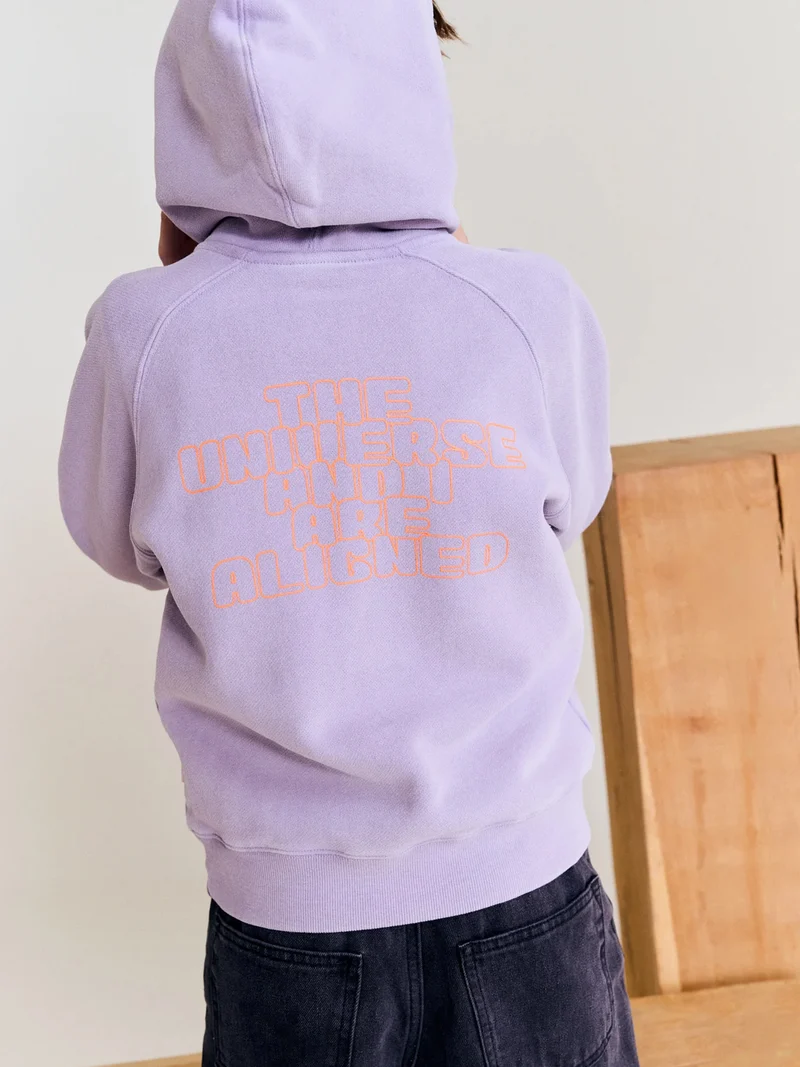 Hoodie Clyde Lila