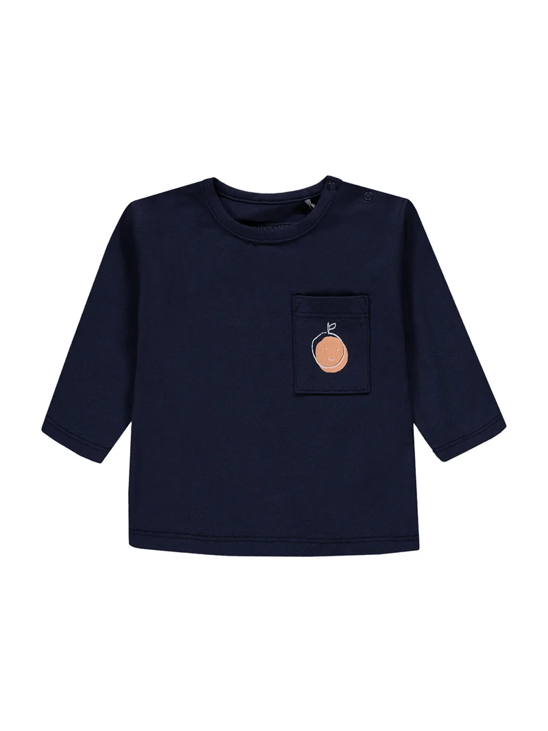 Longsleeve Blau