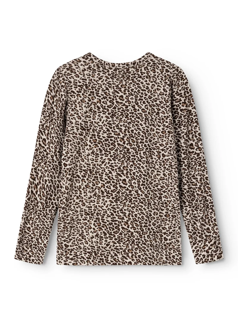 Longsleeve Leo Tee Braun