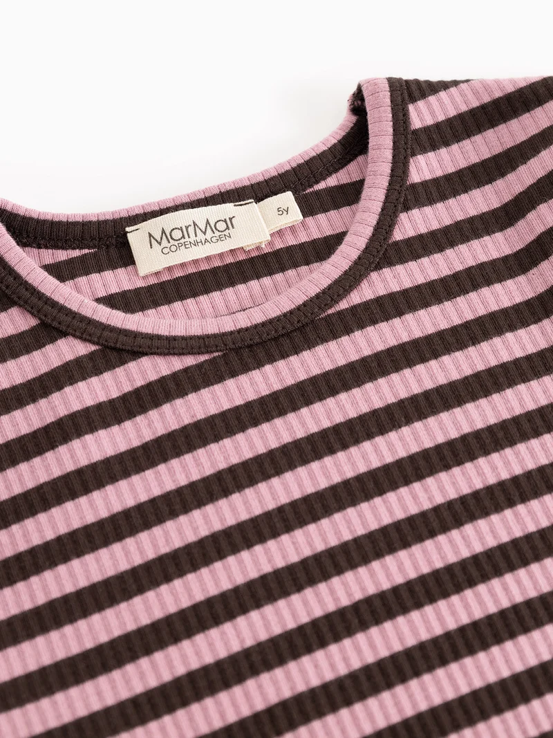 Longsleeve Plain Tee Bordeauxrot