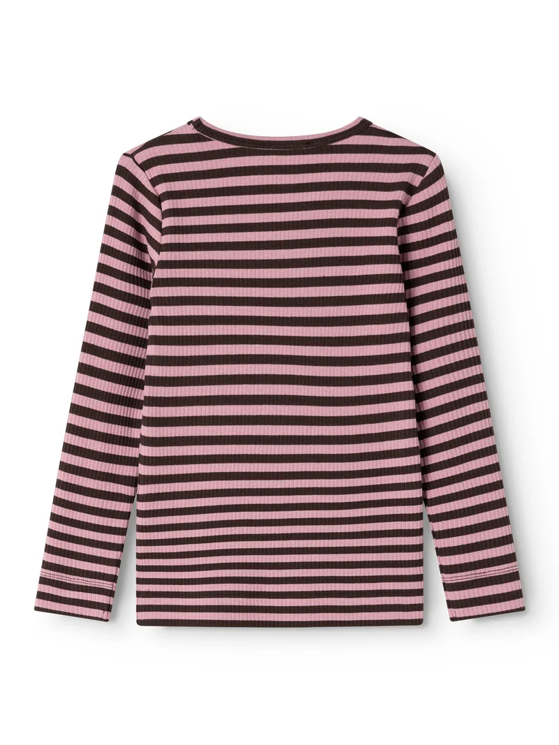 Longsleeve Plain Tee Bordeauxrot