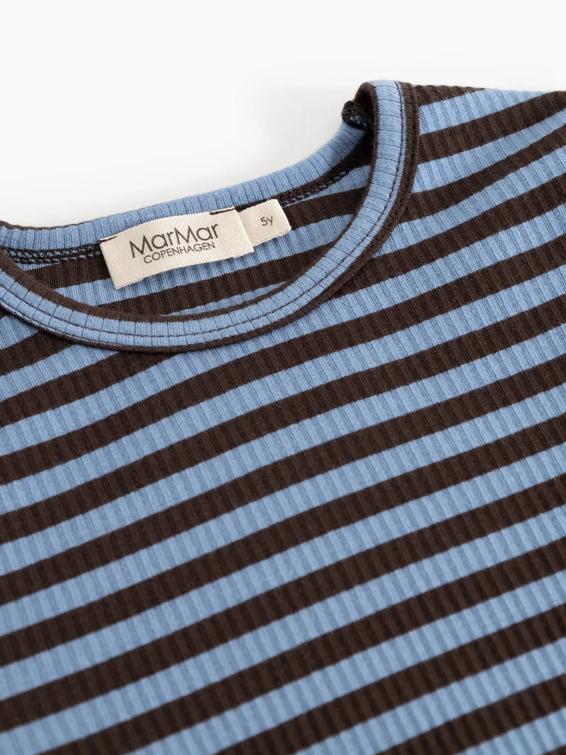 Longsleeve Plain Tee Blau