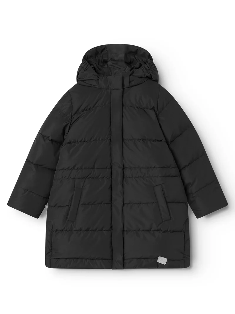 Daunenmantel Oxford Schwarz