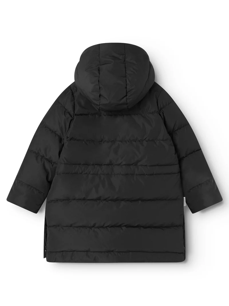 Daunenmantel Oxford Schwarz