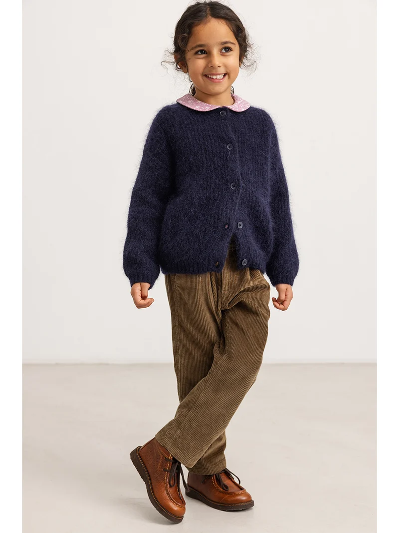 Strickjacke Tavon Marineblau