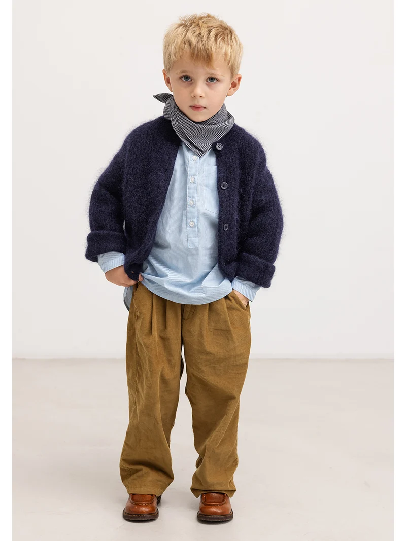 Strickjacke Tavon Marineblau