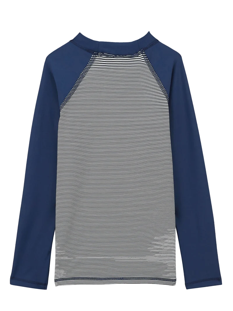 Longsleeve Blau