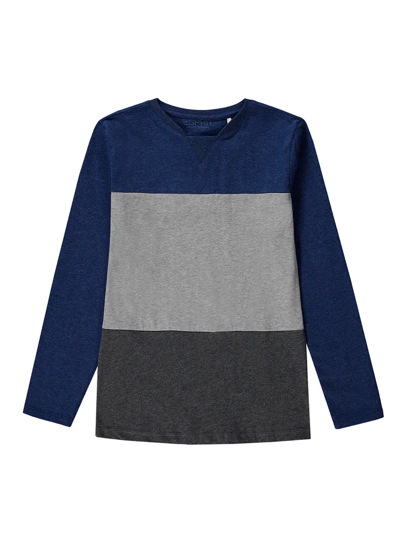 Longsleeve Blau