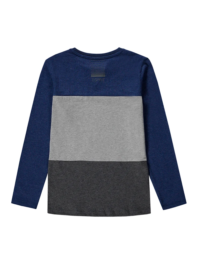 Longsleeve Blau