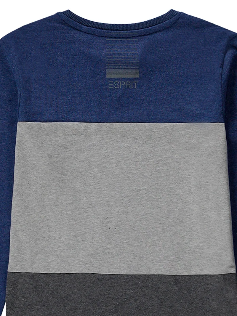 Longsleeve Blau