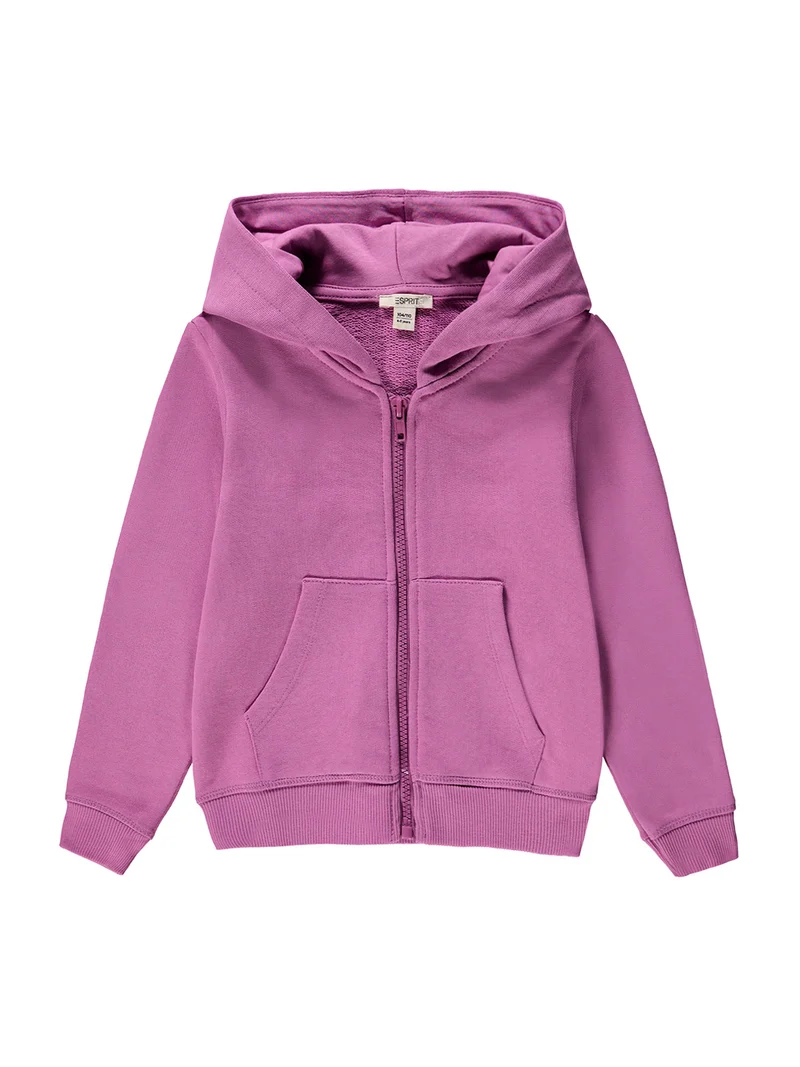 Sweatjacke Lila