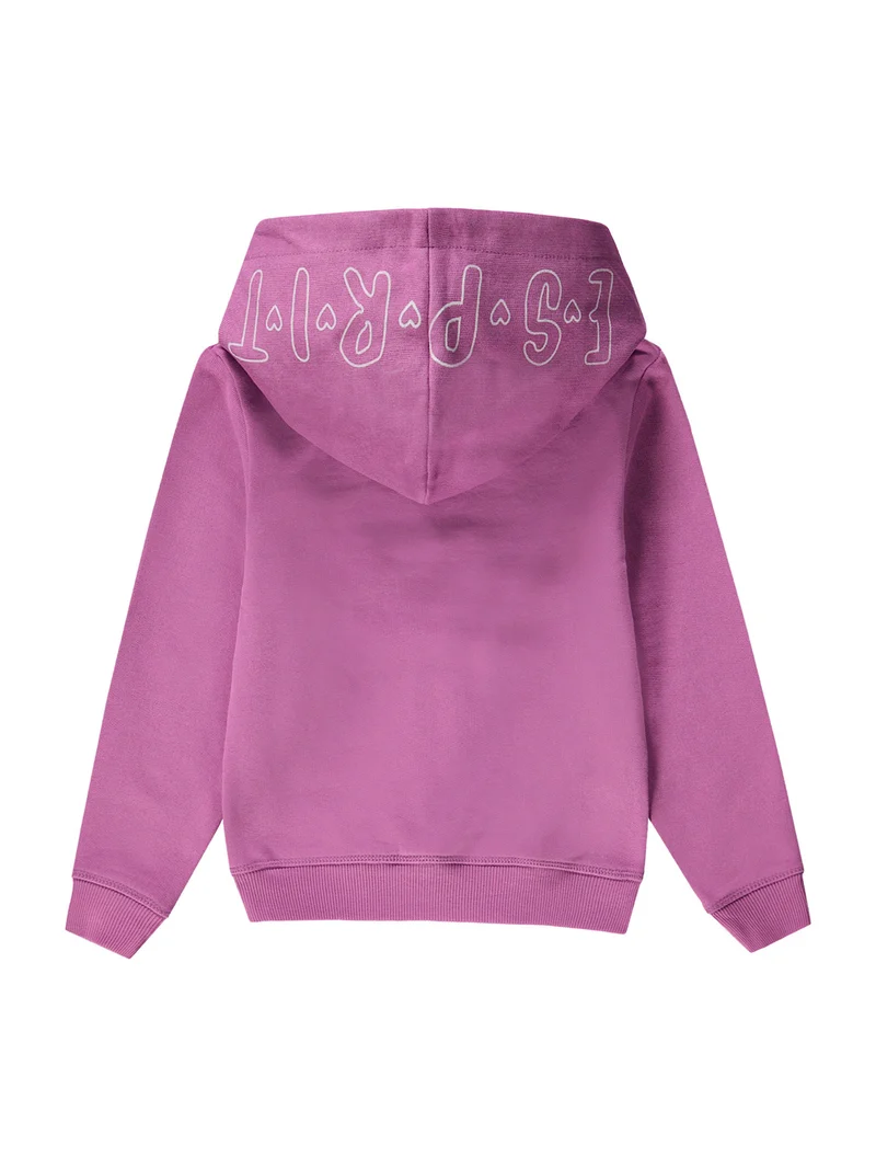 Sweatjacke Lila