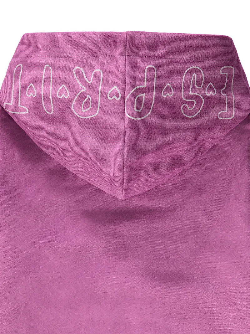 Sweatjacke Lila
