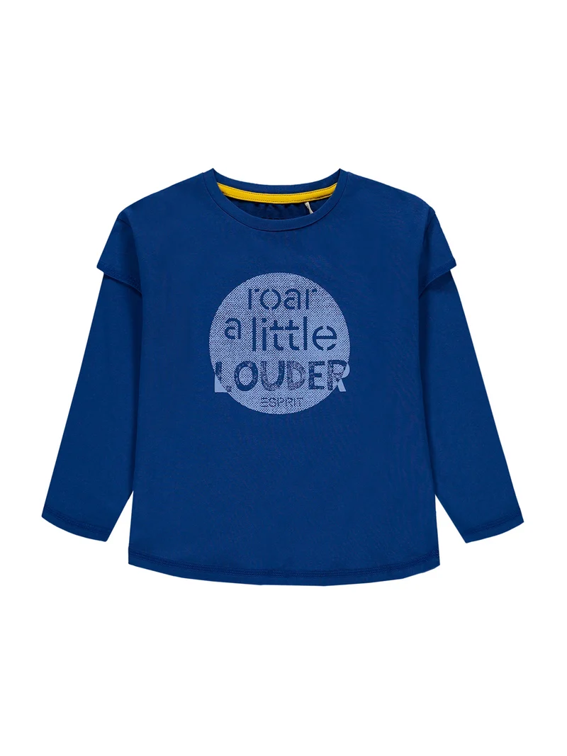 Longsleeve Blau