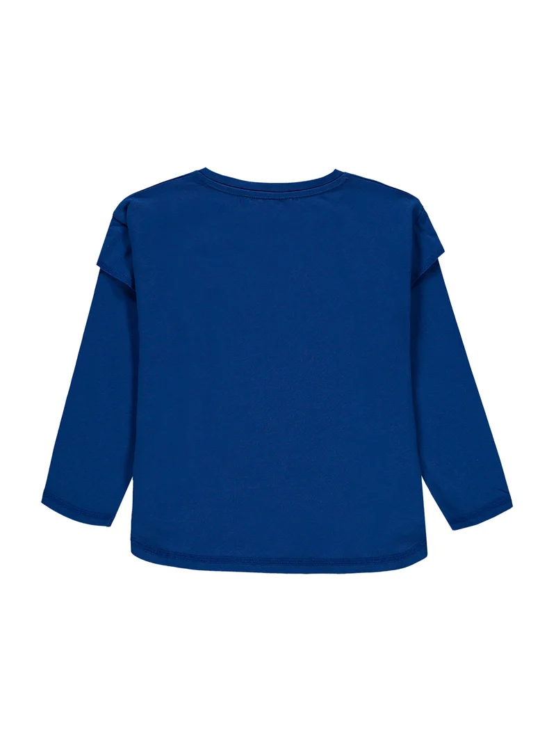 Longsleeve Blau