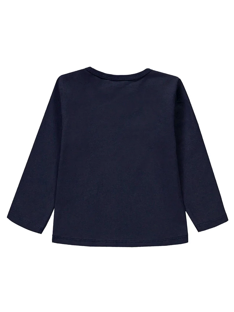 Longsleeve Marineblau