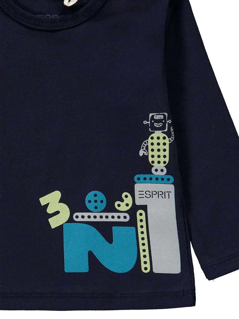 Longsleeve Marineblau