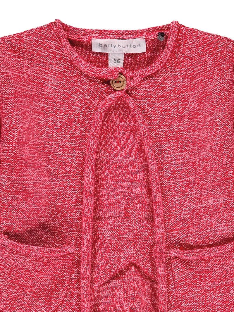Strickjacke Rot