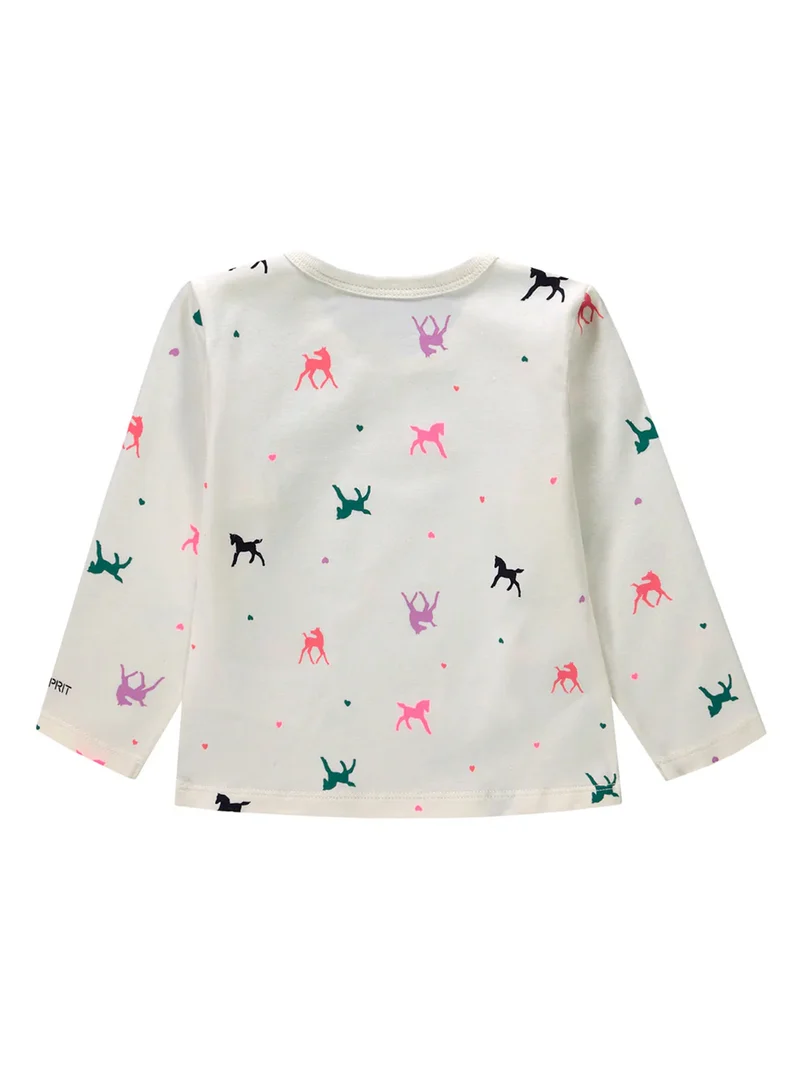 Longsleeve Cremeweiß