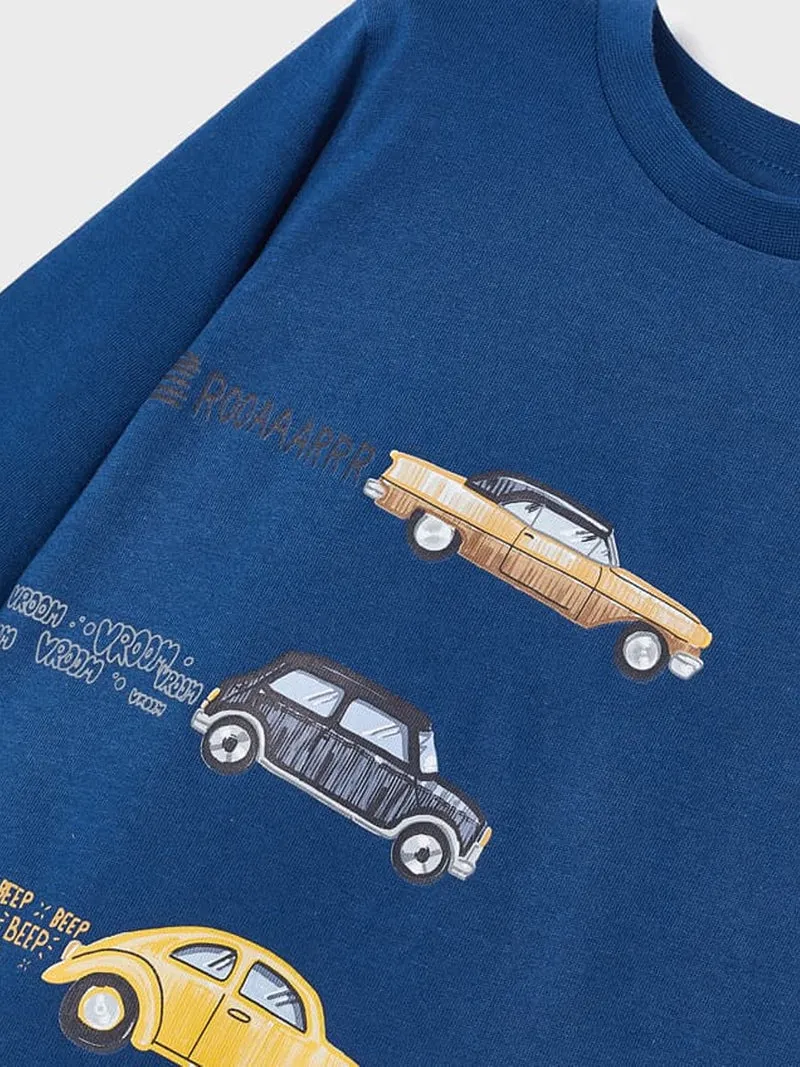 Longsleeve Marineblau