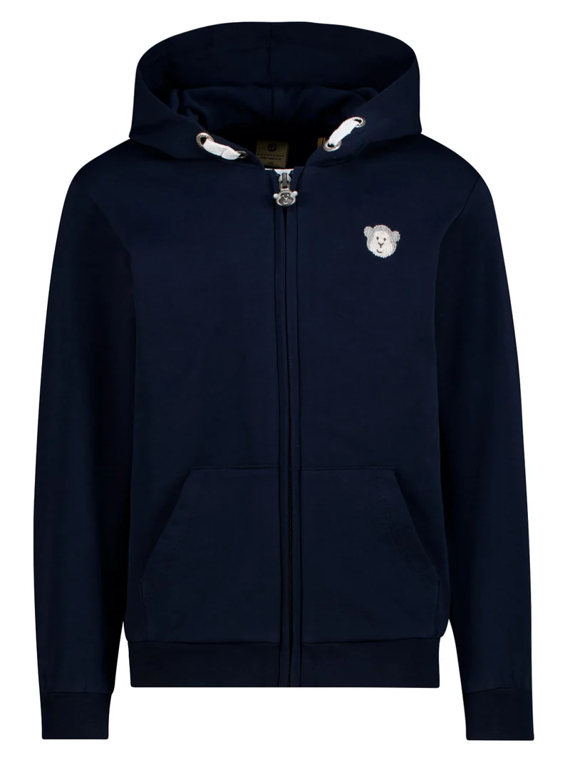 Sweatjacke Marineblau