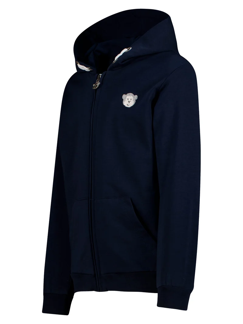 Sweatjacke Marineblau