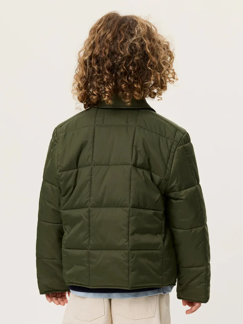 Jacke Matt Olivgrün