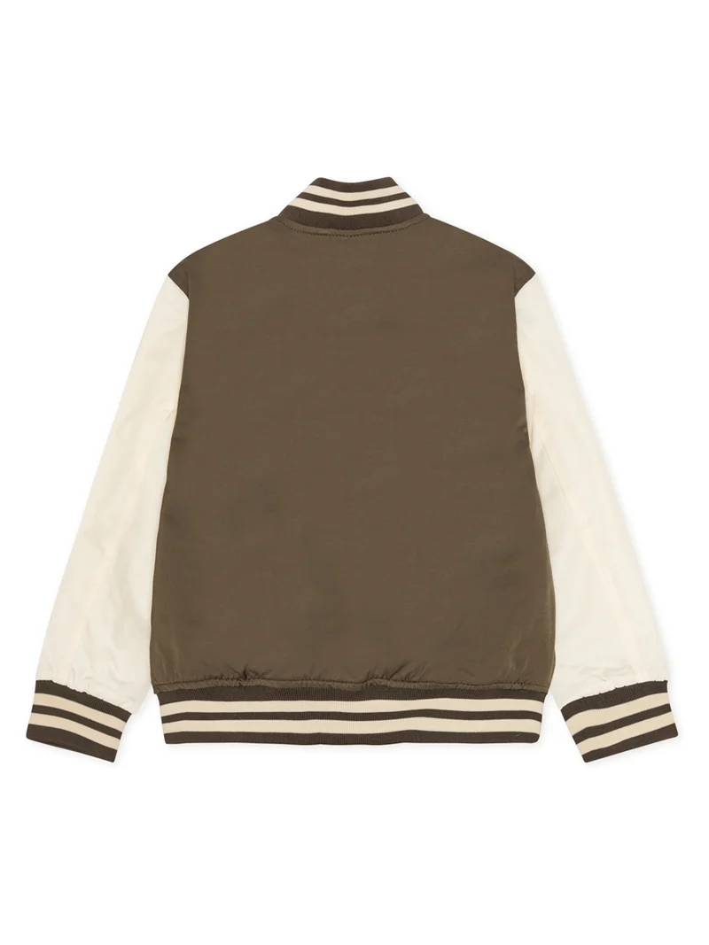 Jacke Les Deux Tech Varsity Braun