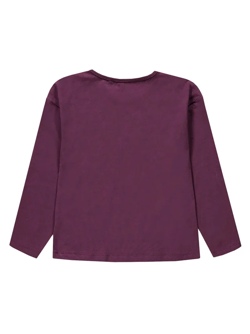 Longsleeve Bordeauxrot