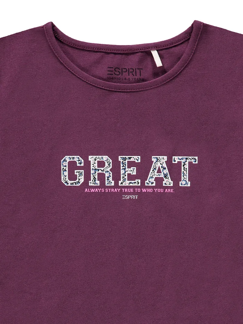 Longsleeve Bordeauxrot