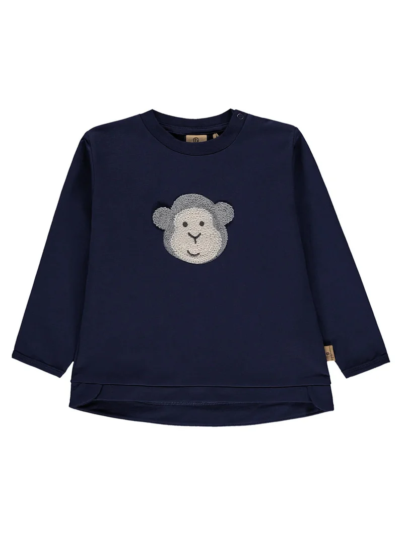 Longsleeve Marineblau