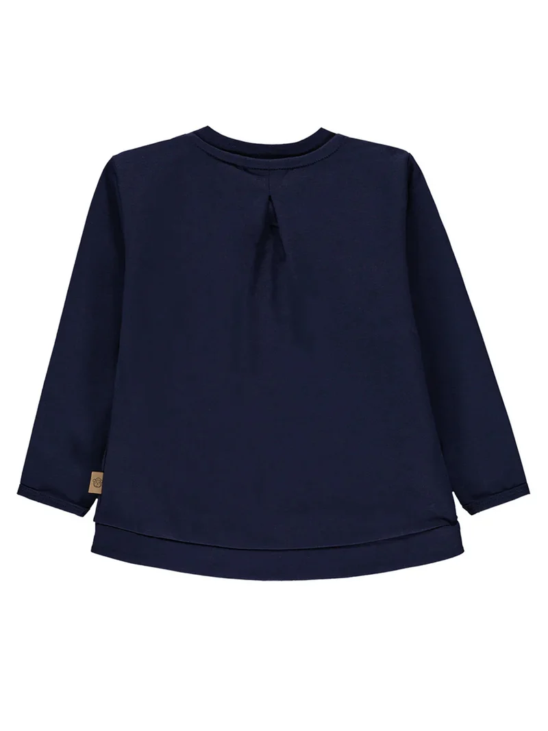 Longsleeve Marineblau