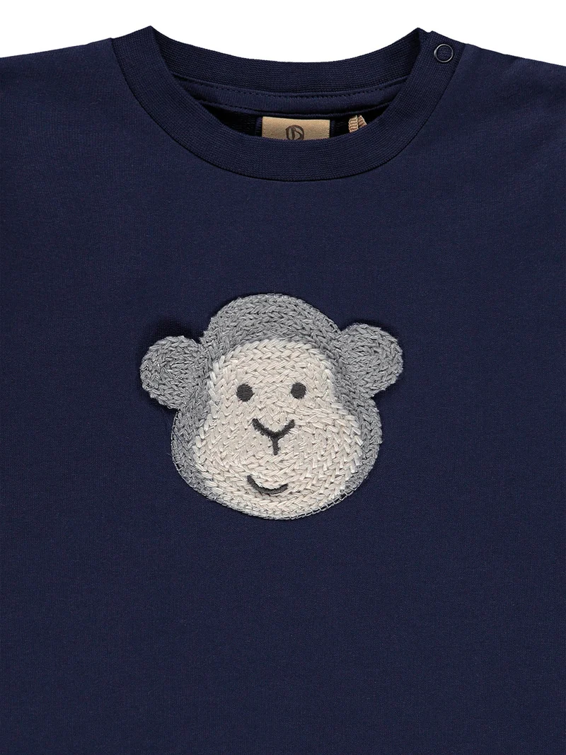 Longsleeve Marineblau